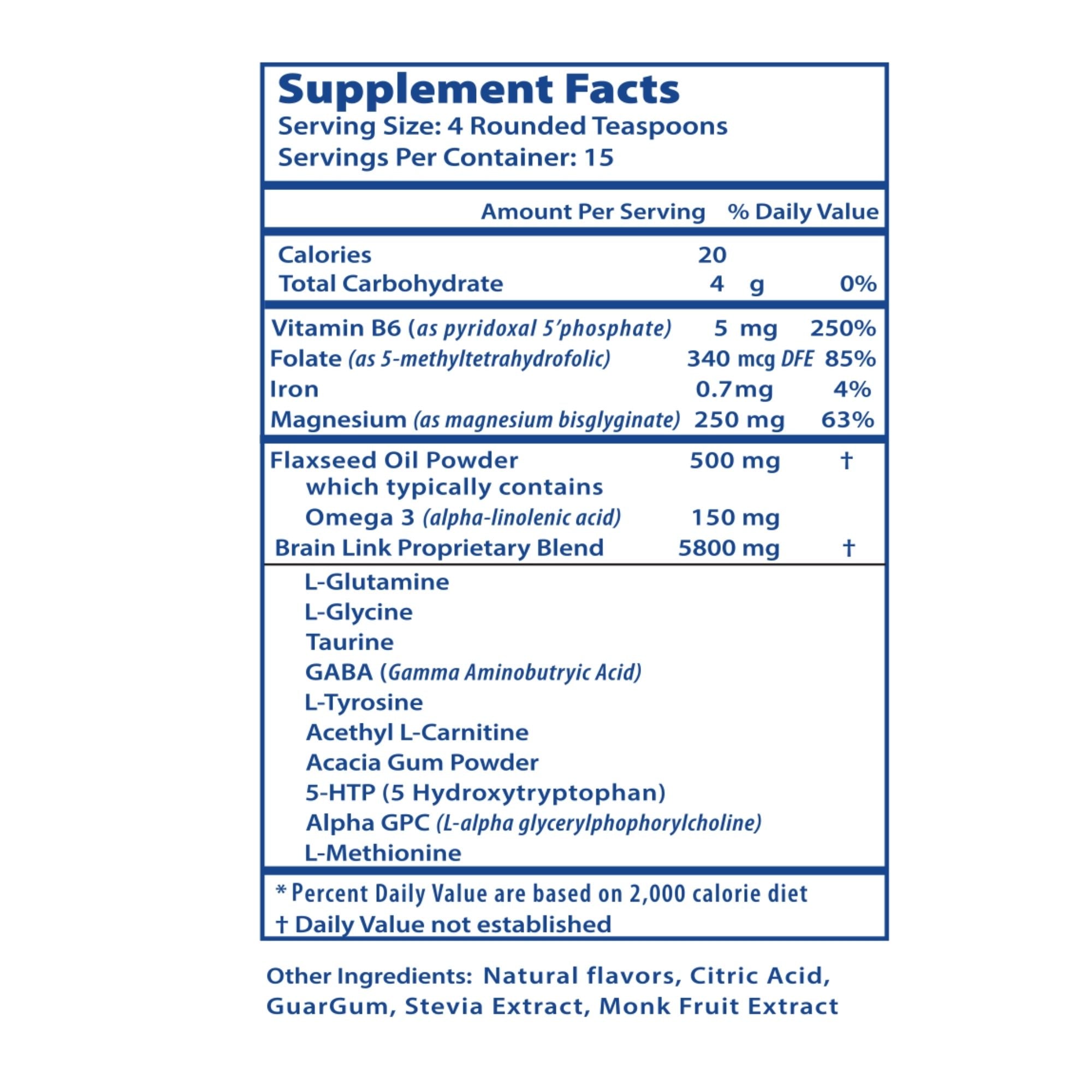 Brain Link Complex® 18 oz. | pscproducts.com – PSC Products Direct